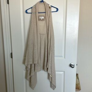 Anthropologie/ Angel of the North sleeveless cardigan. Size XS/SM